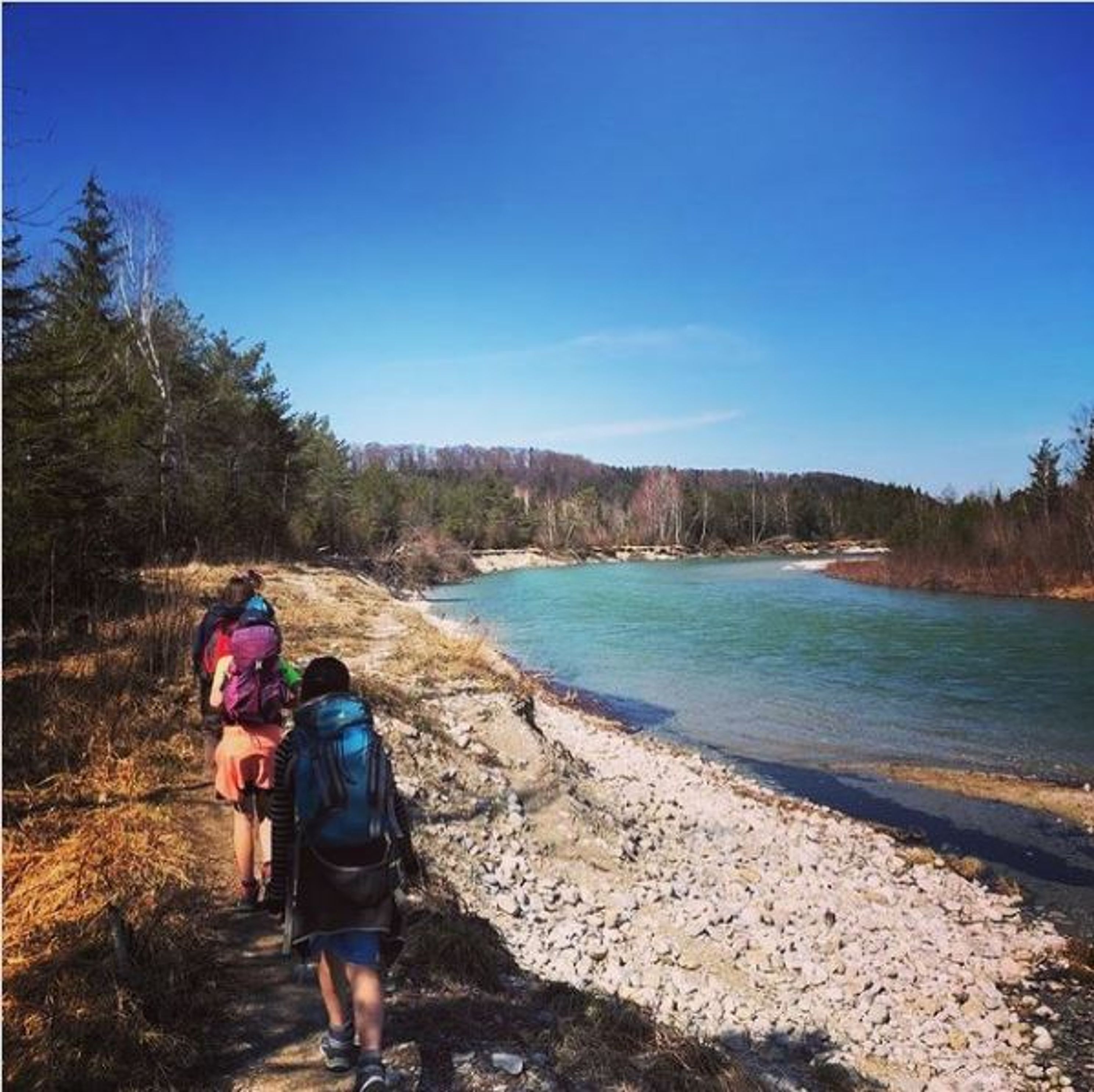 Jupfi Hike an der Isar