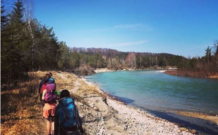 Jupfi Hike an der Isar