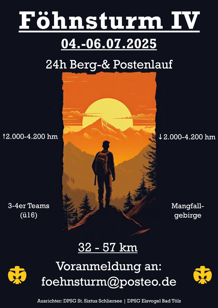 Ankündigung: Föhnsturm 2025