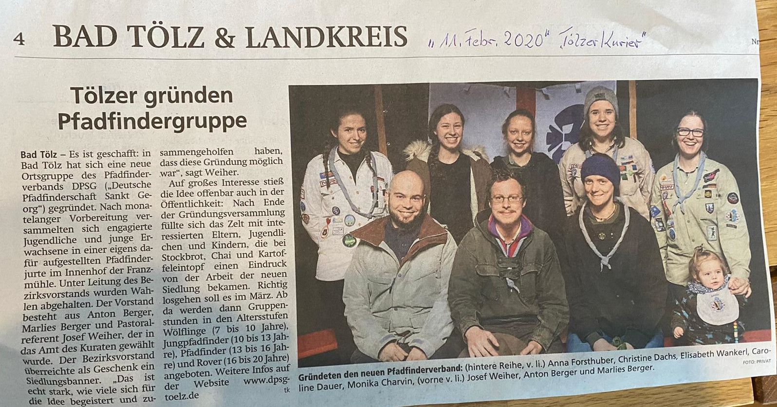 Gründung der Siedlung